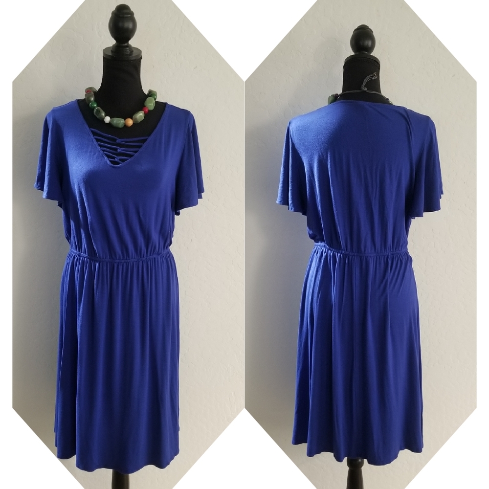 Meri Syke Dress Plus Size 3X